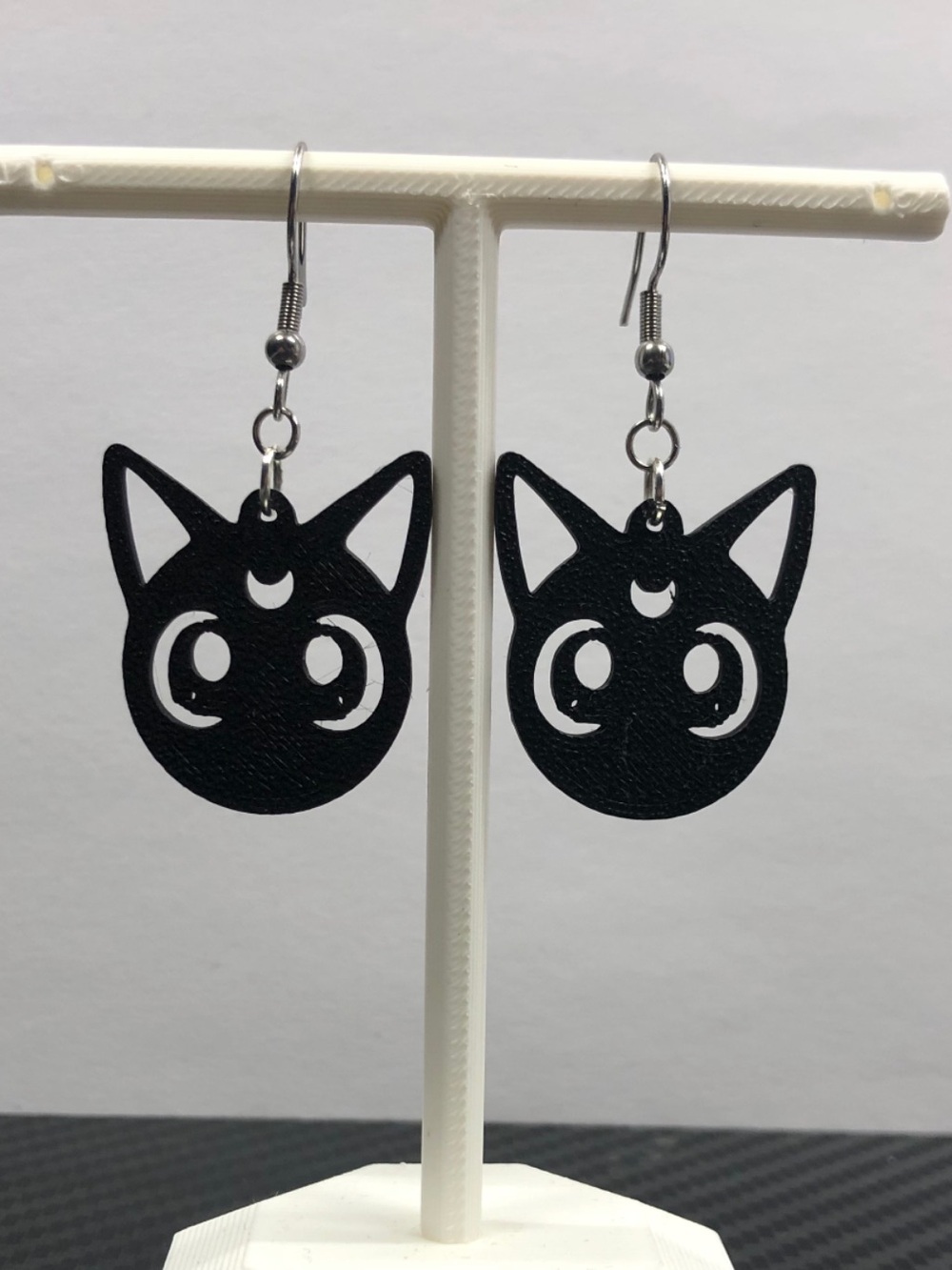 Sailor Moon cat earrings